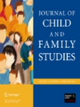 Capa da revista Journal of Child and Family Studies
