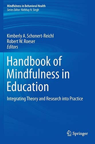 Capa de Handbook of Mindfulness in Education: Integrating Theory and Research into Practice