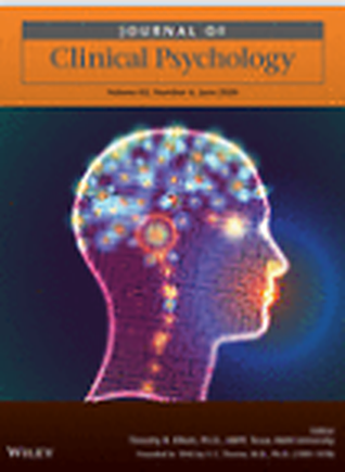 Capa da revista Journal of Clinical Psychology