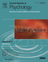 Capa da revista Current Opinion in Psychology